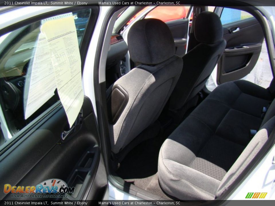 2011 Chevrolet Impala LT Summit White / Ebony Photo #11
