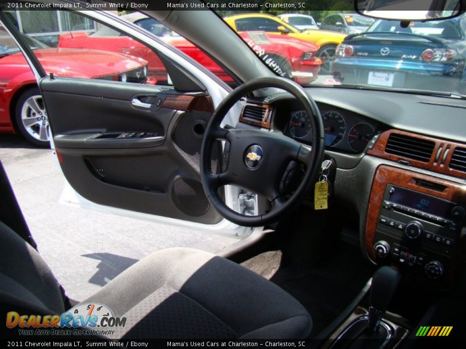 2011 Chevrolet Impala LT Summit White / Ebony Photo #15
