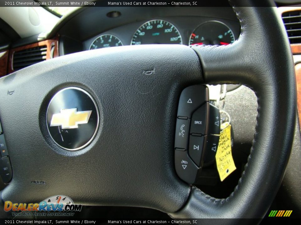 2011 Chevrolet Impala LT Summit White / Ebony Photo #23