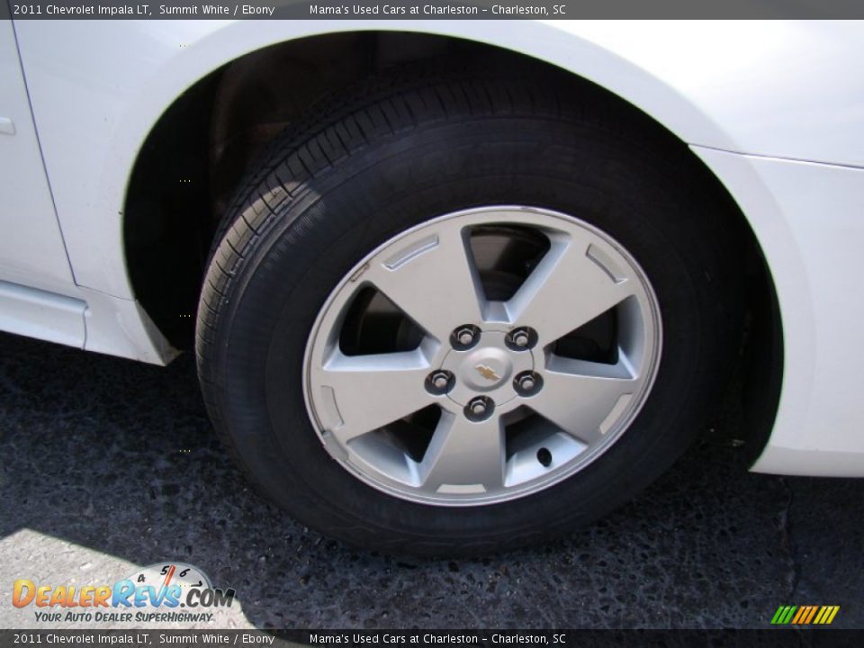 2011 Chevrolet Impala LT Summit White / Ebony Photo #28