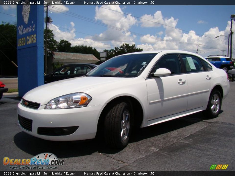 2011 Chevrolet Impala LT Summit White / Ebony Photo #30