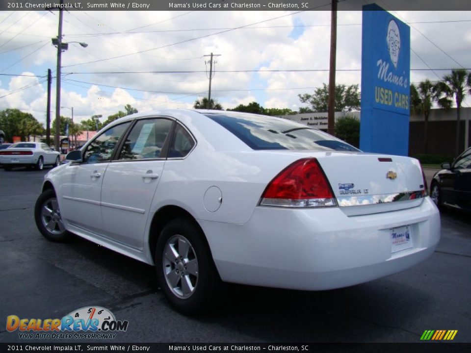 2011 Chevrolet Impala LT Summit White / Ebony Photo #31