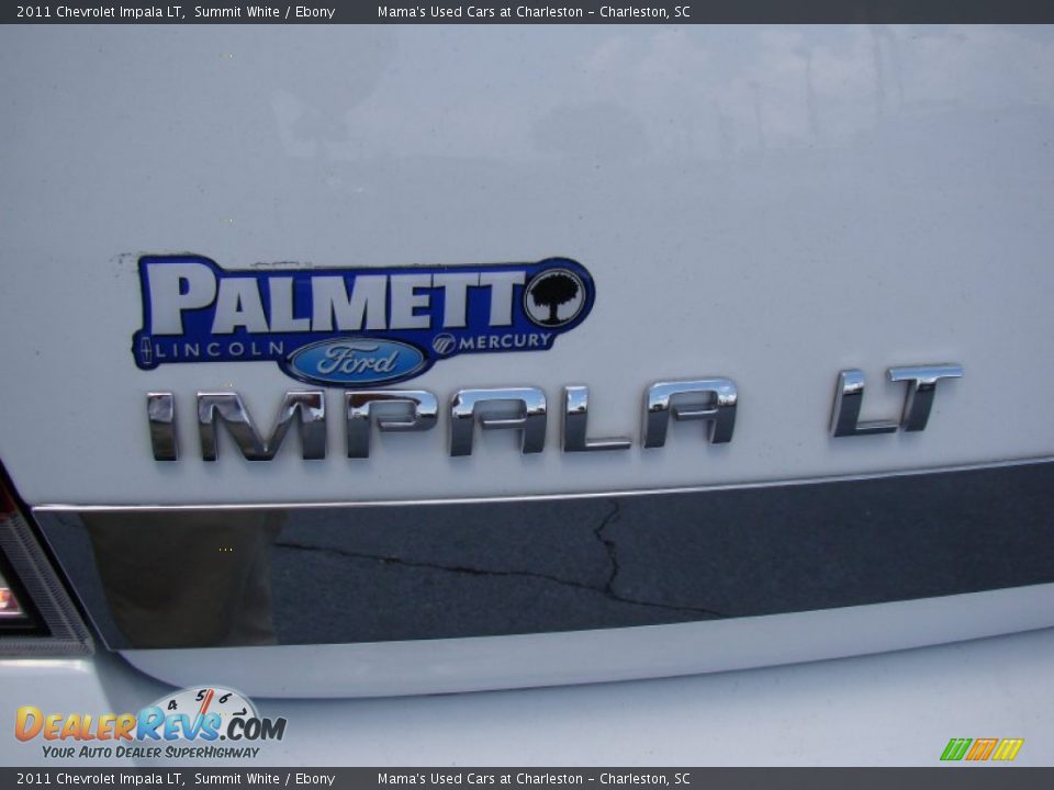 2011 Chevrolet Impala LT Summit White / Ebony Photo #32