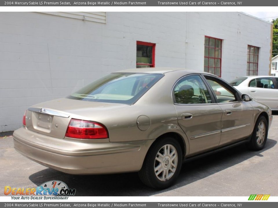 2004 Mercury Sable LS Premium Sedan Arizona Beige Metallic / Medium Parchment Photo #14