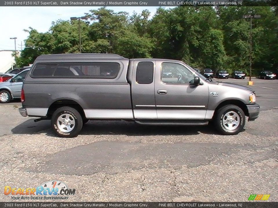 Dark Shadow Grey Metallic 2003 Ford F150 XLT SuperCab Photo #7