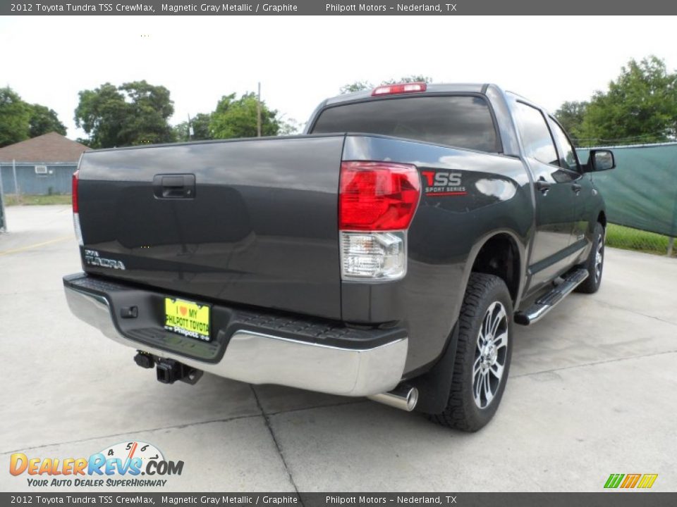 2012 Toyota Tundra TSS CrewMax Magnetic Gray Metallic / Graphite Photo #3