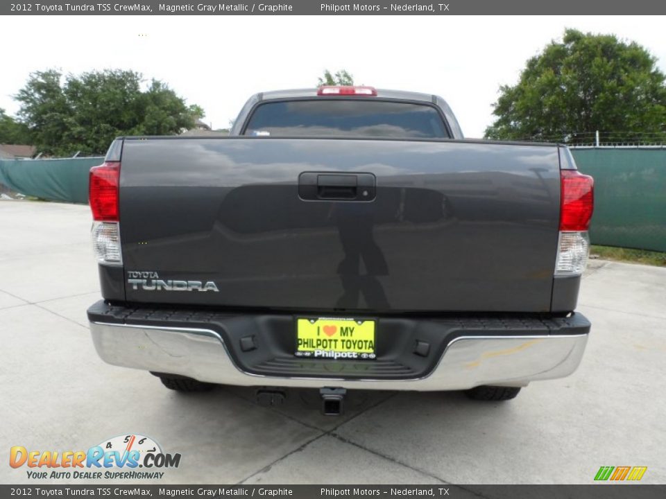 2012 Toyota Tundra TSS CrewMax Magnetic Gray Metallic / Graphite Photo #4