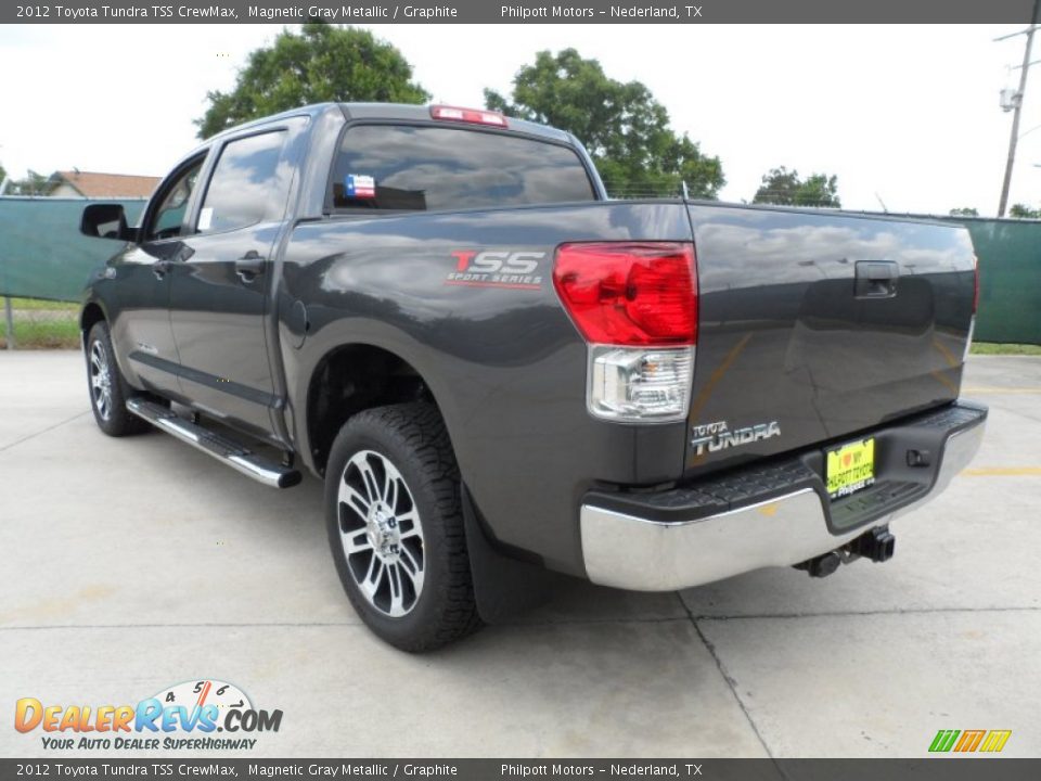 2012 Toyota Tundra TSS CrewMax Magnetic Gray Metallic / Graphite Photo #5