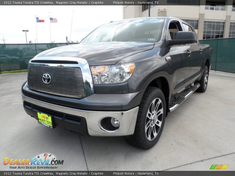 2012 Toyota Tundra TSS CrewMax Magnetic Gray Metallic / Graphite Photo #7