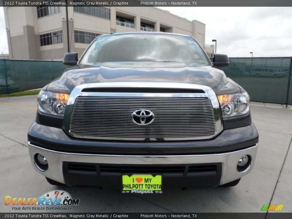 2012 Toyota Tundra TSS CrewMax Magnetic Gray Metallic / Graphite Photo #8