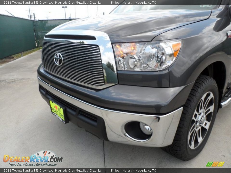 2012 Toyota Tundra TSS CrewMax Magnetic Gray Metallic / Graphite Photo #10