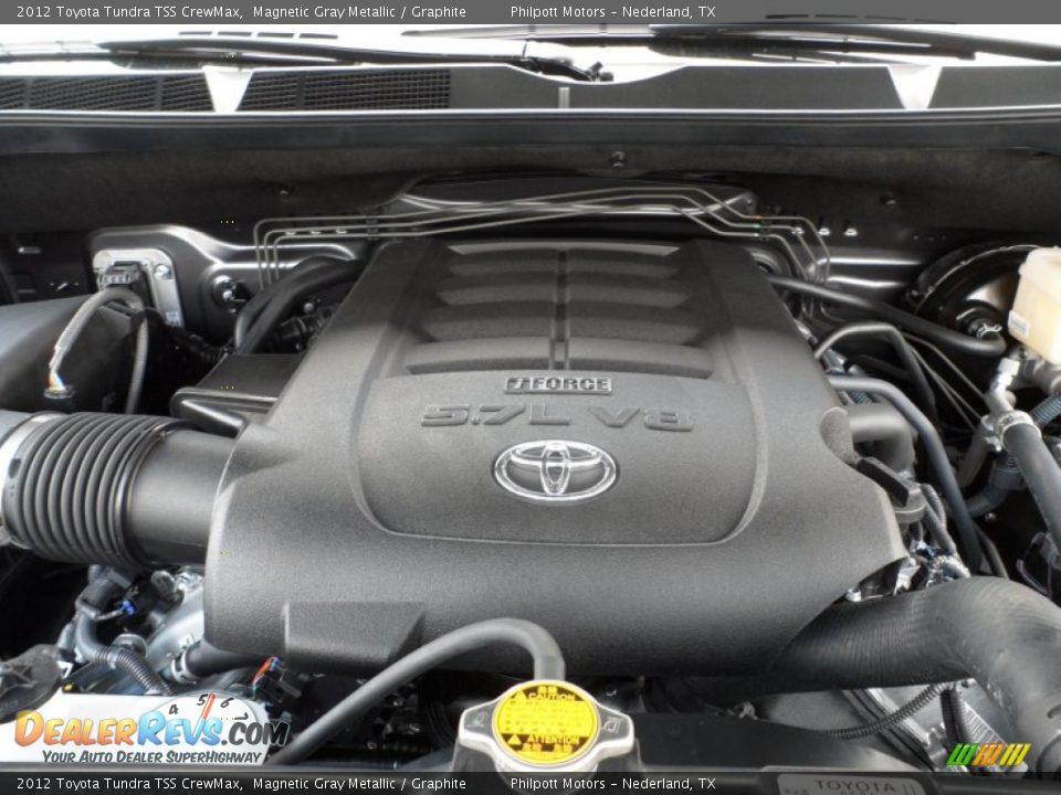 2012 Toyota Tundra TSS CrewMax 5.7 Liter DOHC 32-Valve Dual VVT-i V8 Engine Photo #19