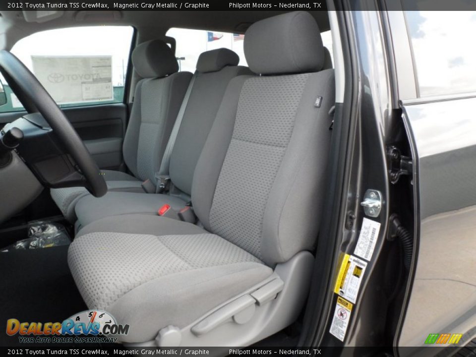 Graphite Interior - 2012 Toyota Tundra TSS CrewMax Photo #25