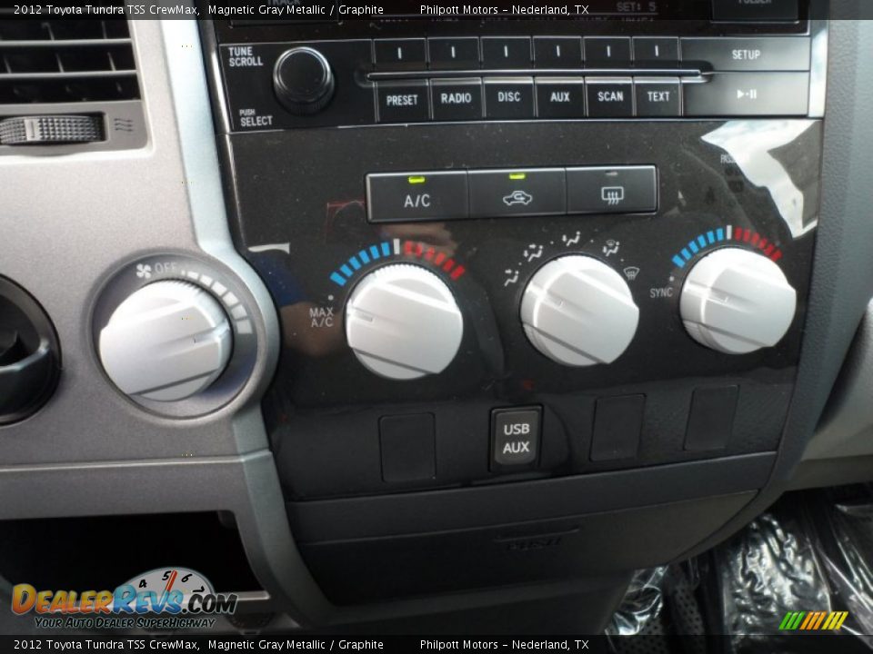 Controls of 2012 Toyota Tundra TSS CrewMax Photo #30