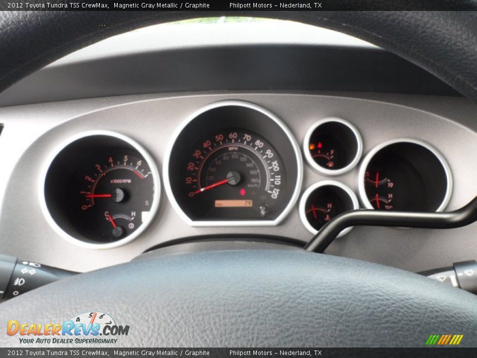 2012 Toyota Tundra TSS CrewMax Gauges Photo #32