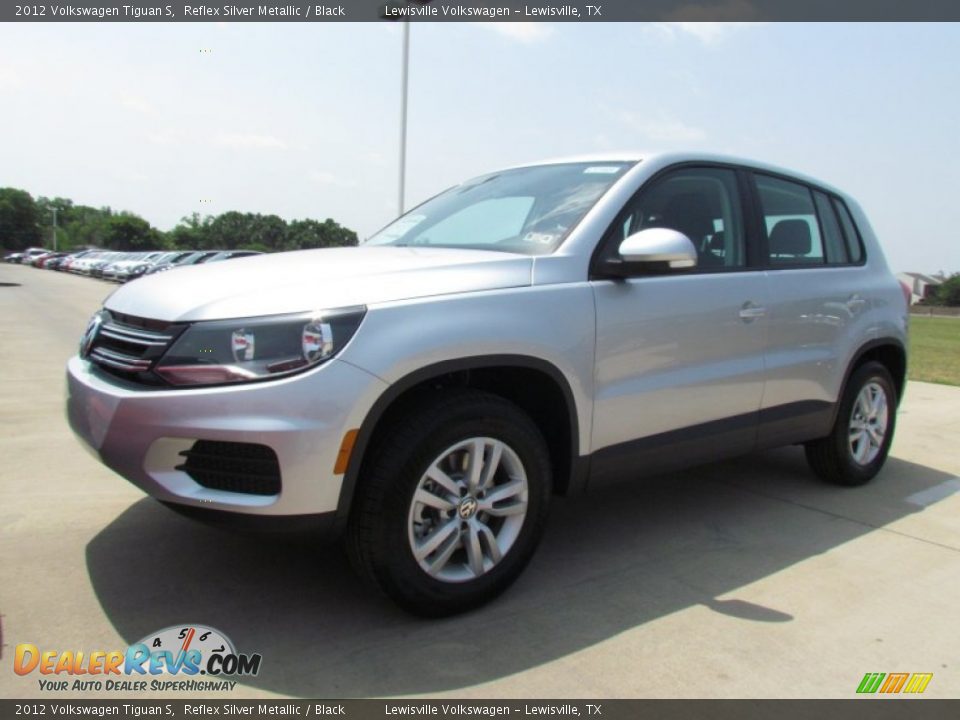 2012 Volkswagen Tiguan S Reflex Silver Metallic / Black Photo #1