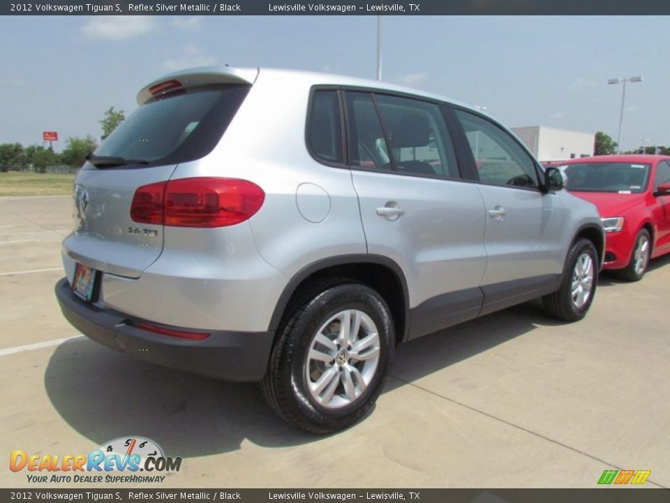 2012 Volkswagen Tiguan S Reflex Silver Metallic / Black Photo #2