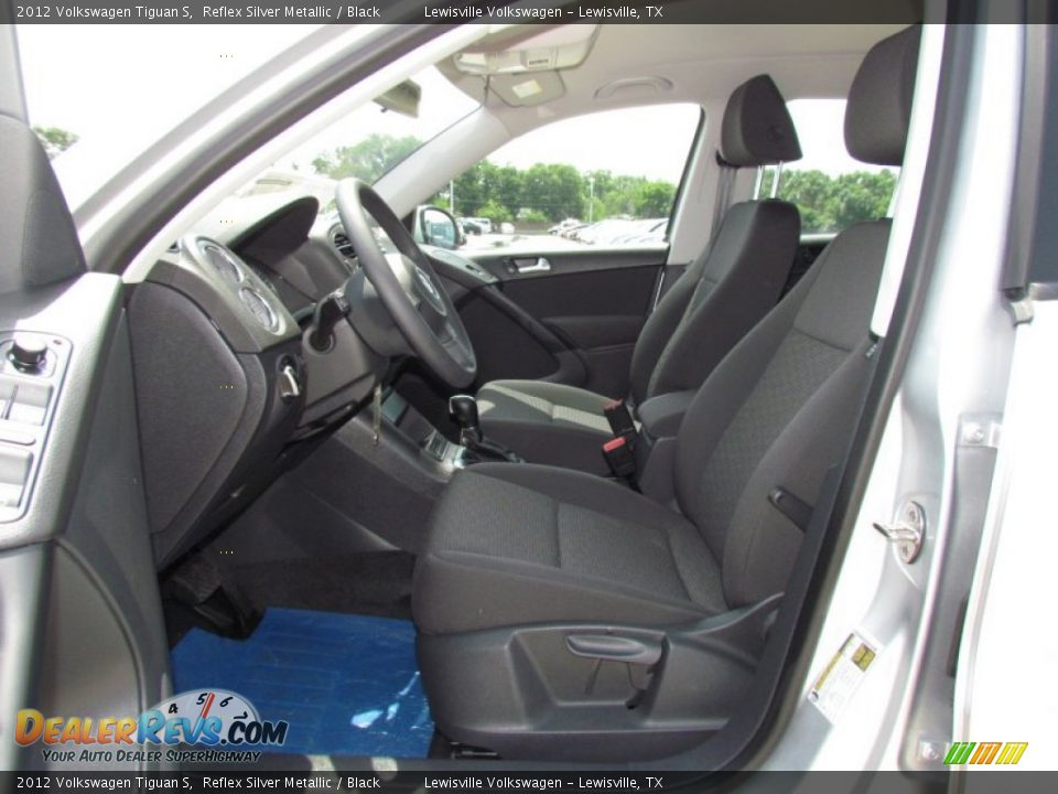 2012 Volkswagen Tiguan S Reflex Silver Metallic / Black Photo #3