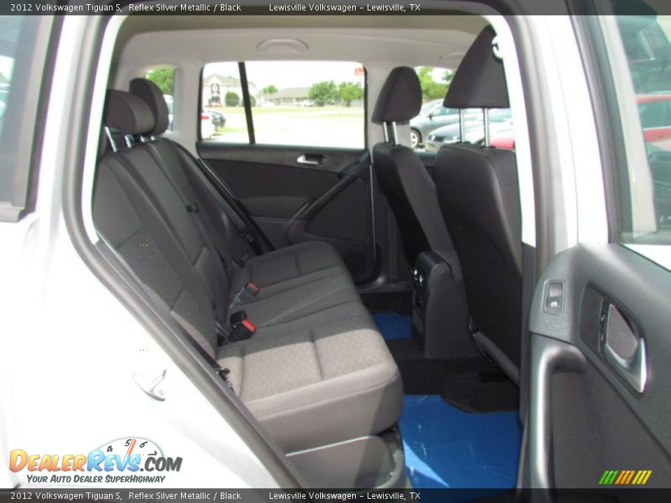2012 Volkswagen Tiguan S Reflex Silver Metallic / Black Photo #4