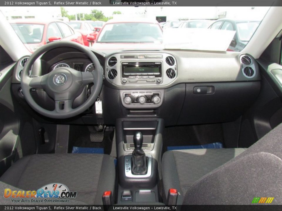 2012 Volkswagen Tiguan S Reflex Silver Metallic / Black Photo #5