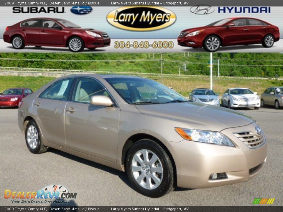 2009 Toyota Camry XLE Desert Sand Metallic / Bisque Photo #1