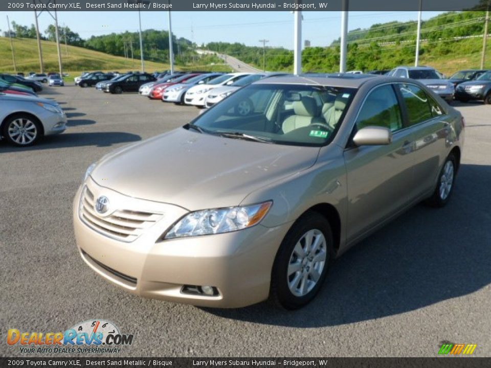 2009 Toyota Camry XLE Desert Sand Metallic / Bisque Photo #3
