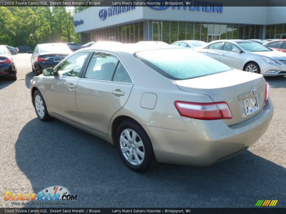 2009 Toyota Camry XLE Desert Sand Metallic / Bisque Photo #5