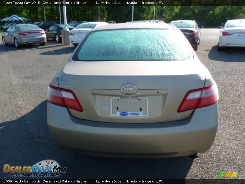2009 Toyota Camry XLE Desert Sand Metallic / Bisque Photo #6