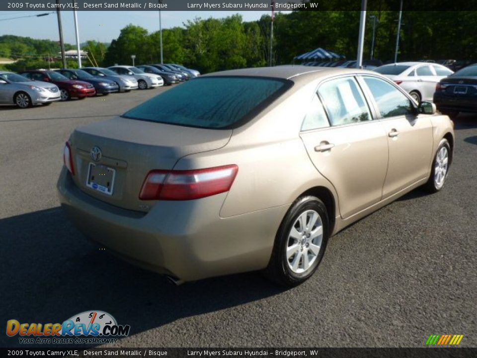 2009 Toyota Camry XLE Desert Sand Metallic / Bisque Photo #7