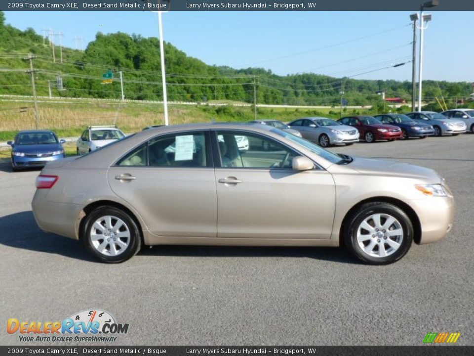 2009 Toyota Camry XLE Desert Sand Metallic / Bisque Photo #8