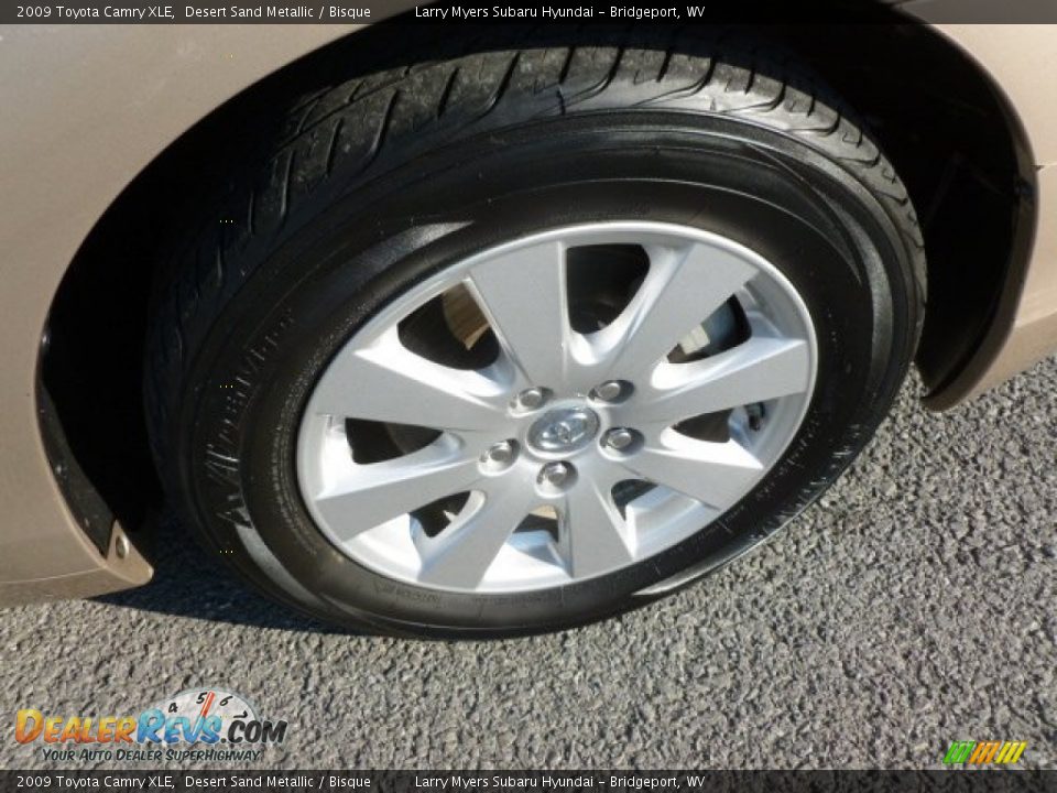 2009 Toyota Camry XLE Desert Sand Metallic / Bisque Photo #9