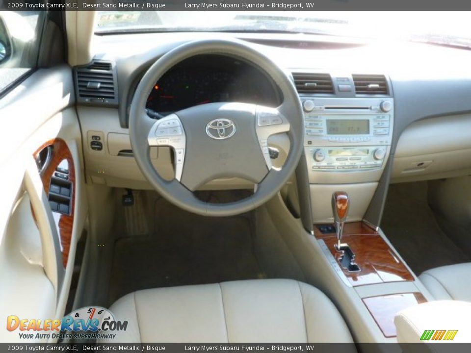 2009 Toyota Camry XLE Desert Sand Metallic / Bisque Photo #15