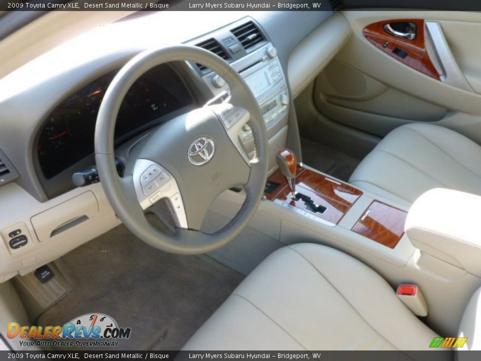 2009 Toyota Camry XLE Desert Sand Metallic / Bisque Photo #17