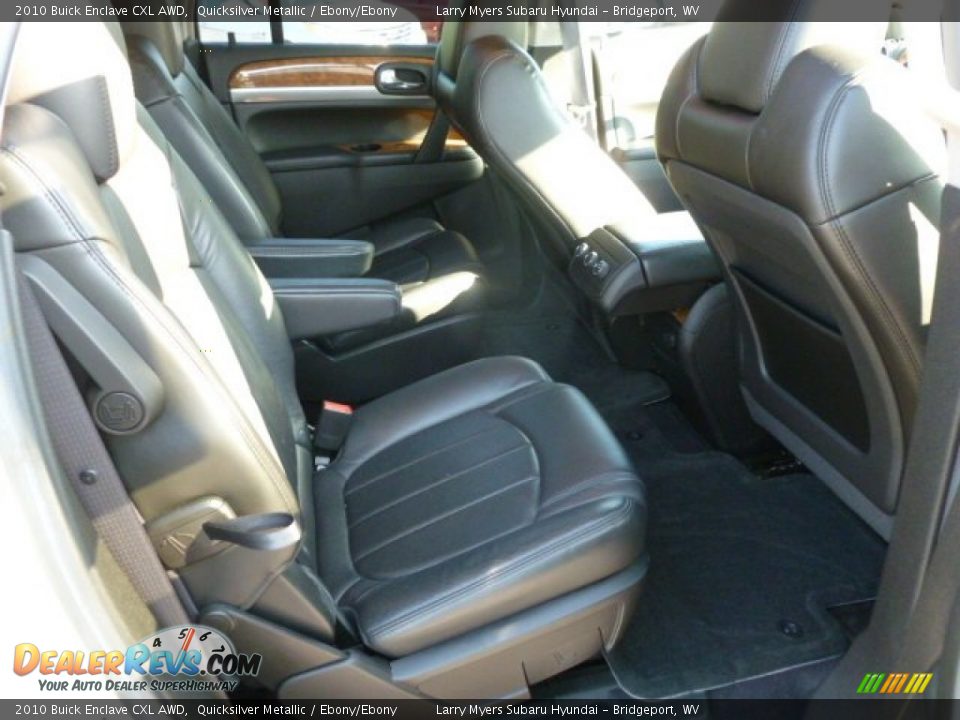 2010 Buick Enclave CXL AWD Quicksilver Metallic / Ebony/Ebony Photo #12