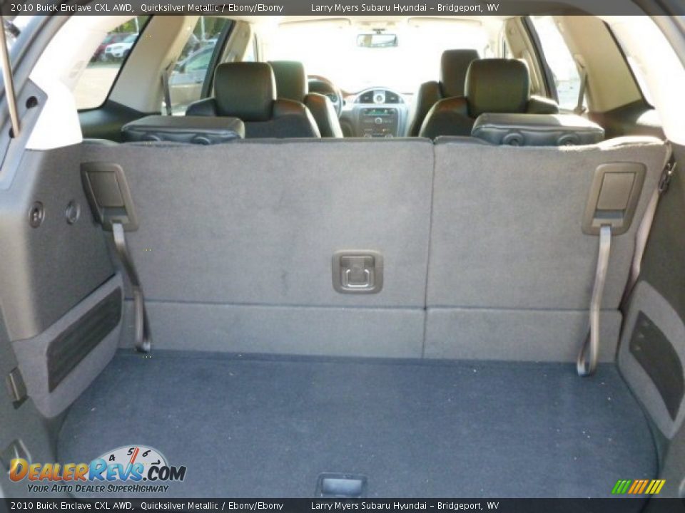2010 Buick Enclave CXL AWD Quicksilver Metallic / Ebony/Ebony Photo #13