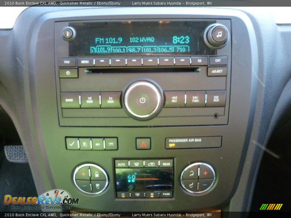 2010 Buick Enclave CXL AWD Quicksilver Metallic / Ebony/Ebony Photo #19