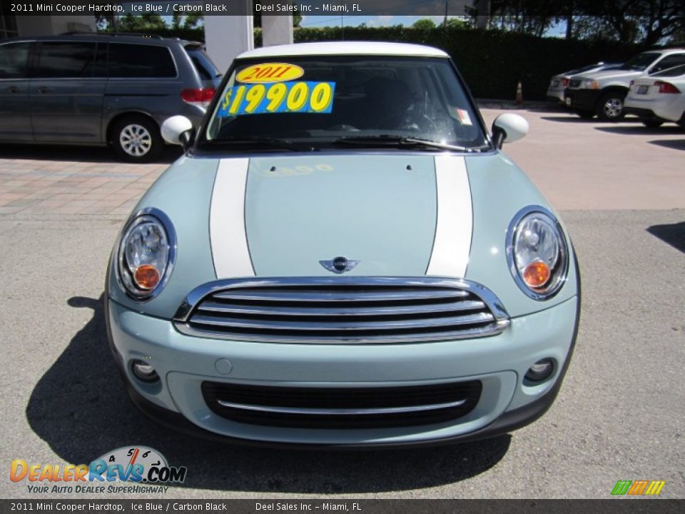 Ice Blue 2011 Mini Cooper Hardtop Photo #8