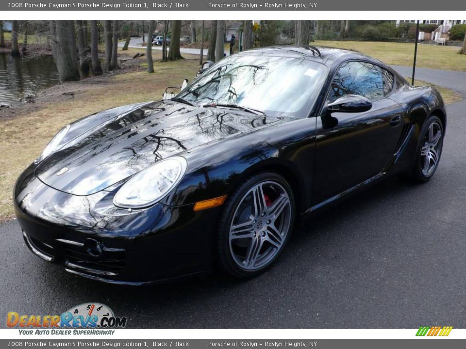 2008 Porsche Cayman S Porsche Design Edition 1 Black / Black Photo #1