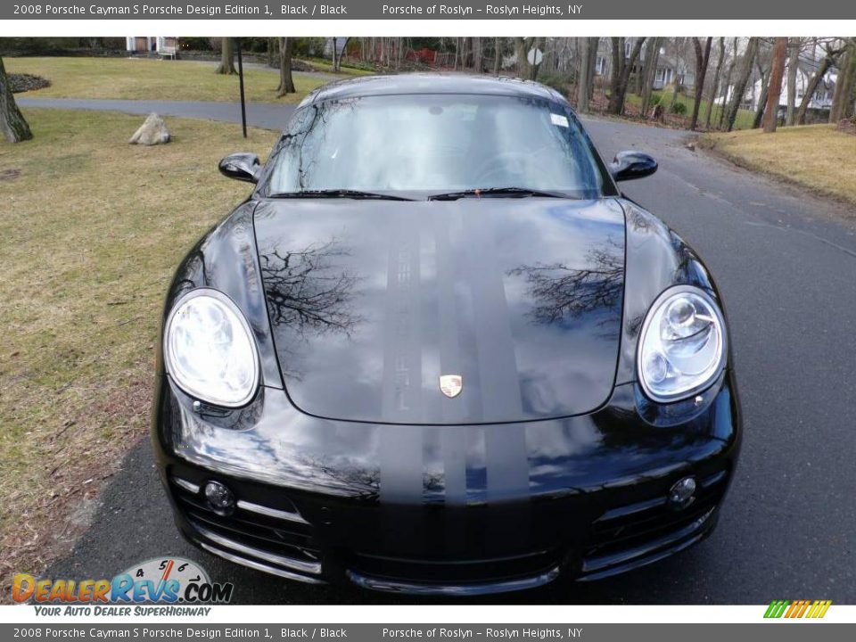 2008 Porsche Cayman S Porsche Design Edition 1 Black / Black Photo #2