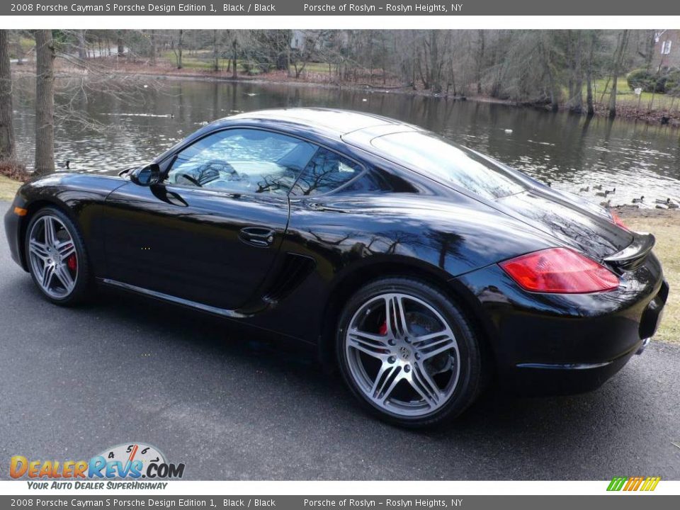 2008 Porsche Cayman S Porsche Design Edition 1 Black / Black Photo #4