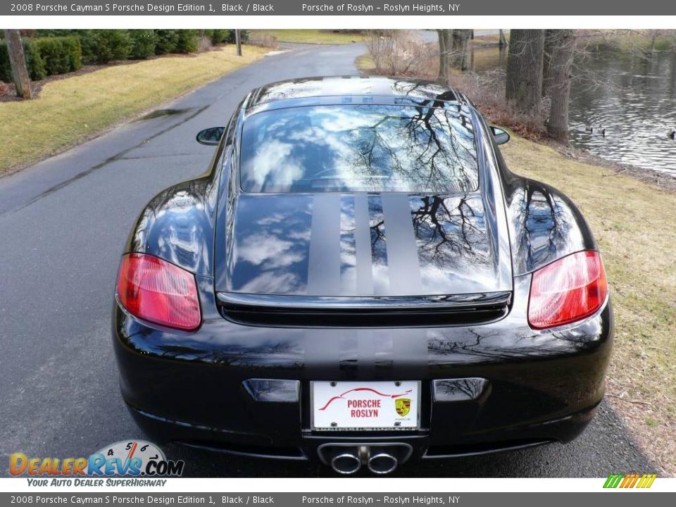 2008 Porsche Cayman S Porsche Design Edition 1 Black / Black Photo #5