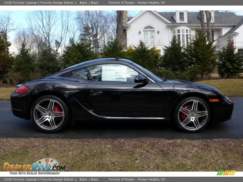 2008 Porsche Cayman S Porsche Design Edition 1 Black / Black Photo #7