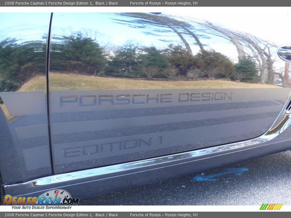 2008 Porsche Cayman S Porsche Design Edition 1 Black / Black Photo #10