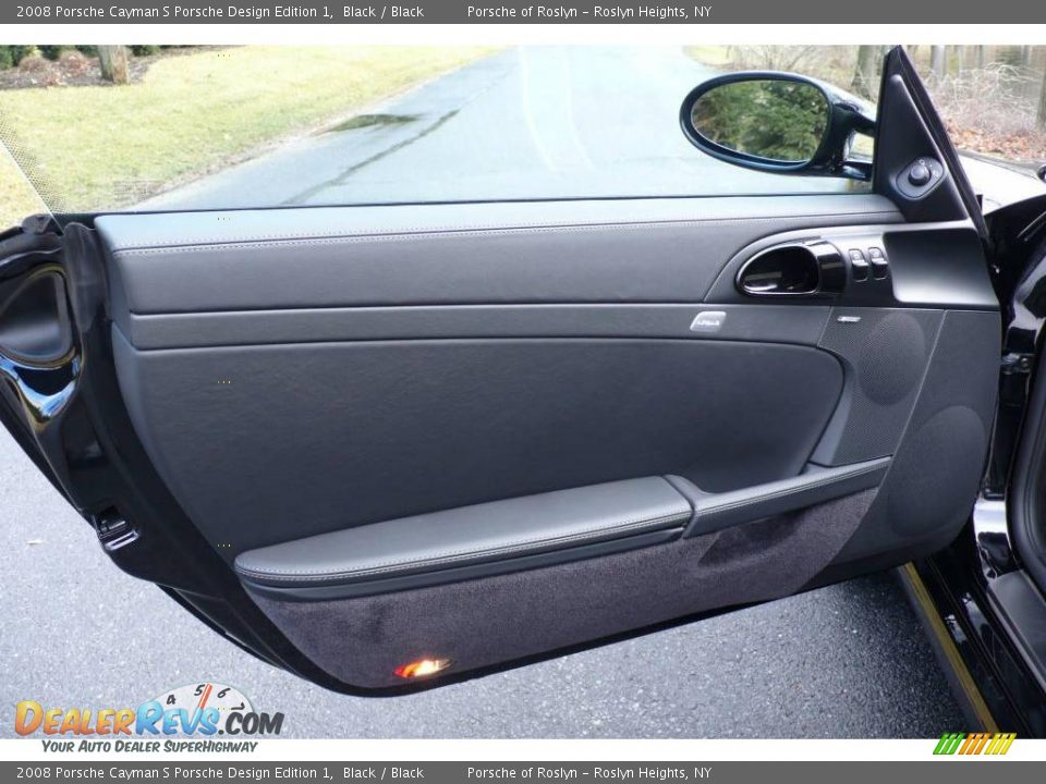 2008 Porsche Cayman S Porsche Design Edition 1 Black / Black Photo #14