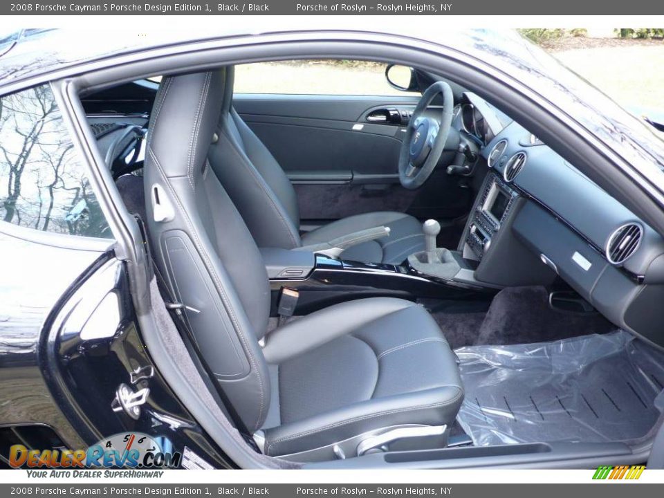 2008 Porsche Cayman S Porsche Design Edition 1 Black / Black Photo #16