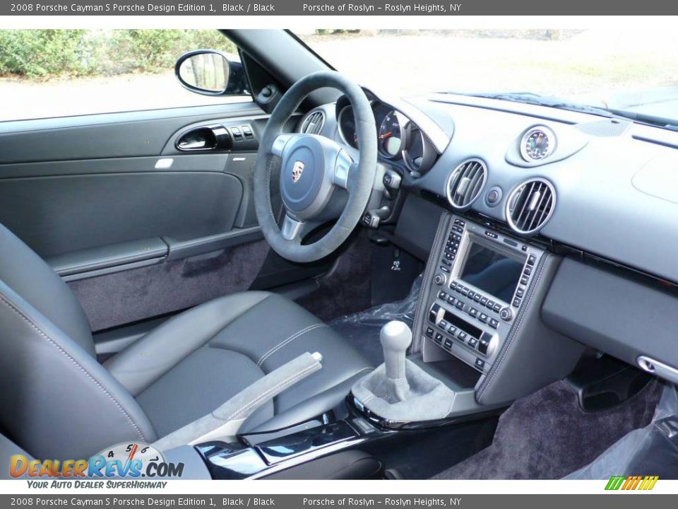 2008 Porsche Cayman S Porsche Design Edition 1 Black / Black Photo #17