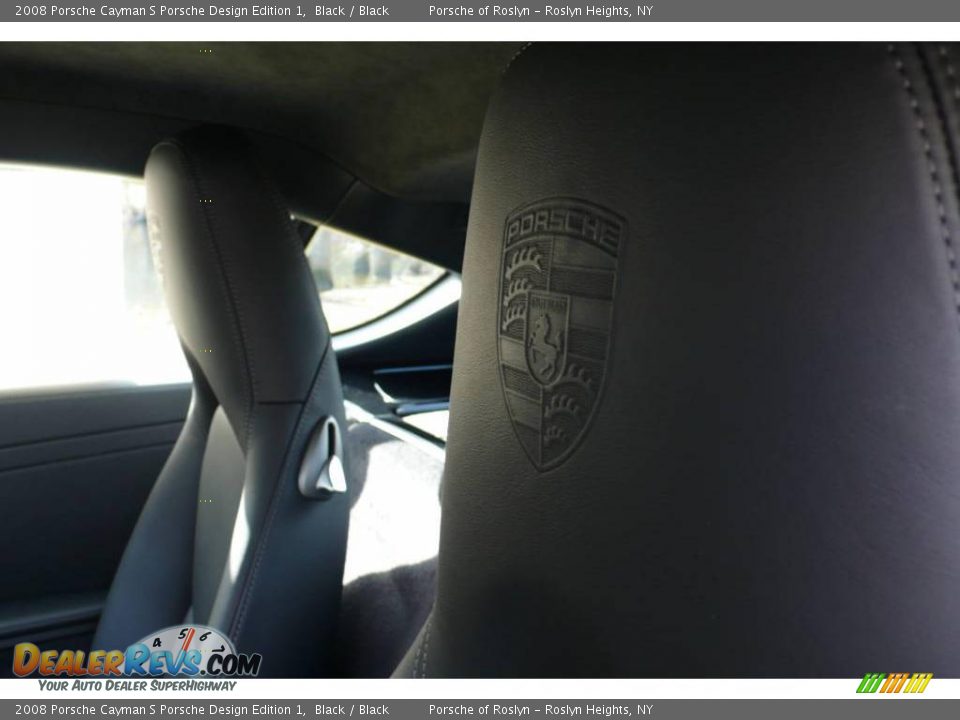 2008 Porsche Cayman S Porsche Design Edition 1 Black / Black Photo #18