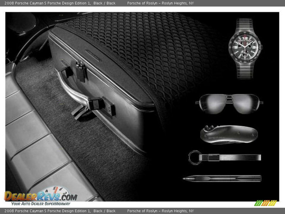2008 Porsche Cayman S Porsche Design Edition 1 Black / Black Photo #23