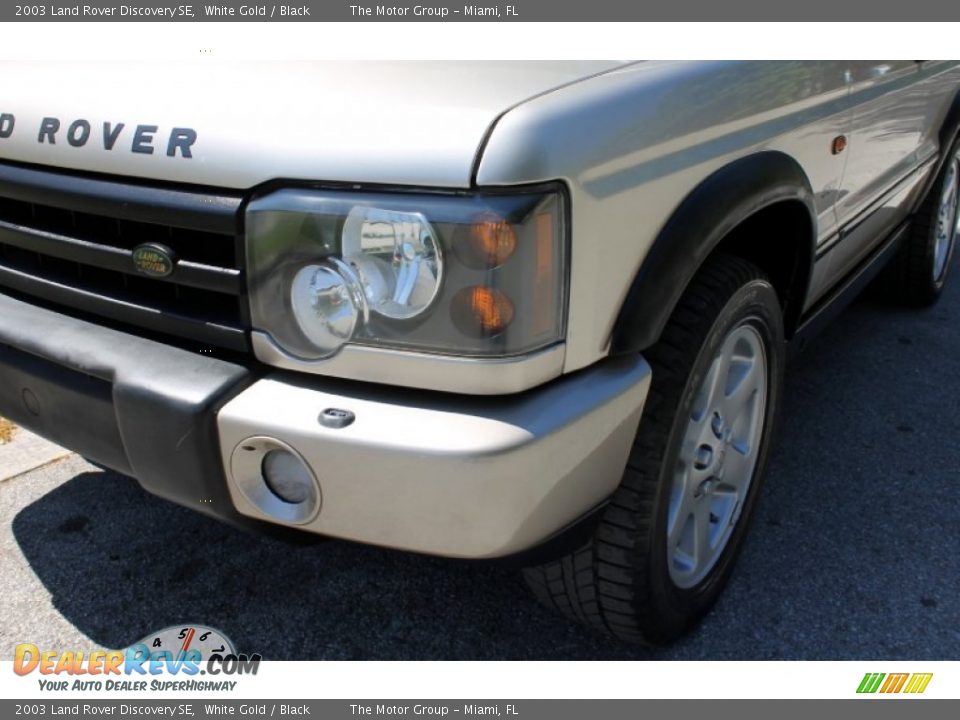 2003 Land Rover Discovery SE White Gold / Black Photo #13