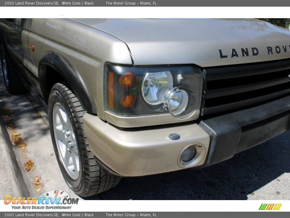 2003 Land Rover Discovery SE White Gold / Black Photo #14